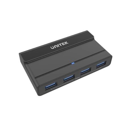 Bộ chuyển mạch KVM USB 3.0 2 vào 1 ra Unitek H1310A (Tốc độ 5Gbps, Gom 2 máy tính dùng chung 1 bộ phím chuột/USB)