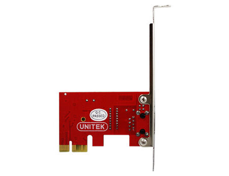 Card PCI-E sang LAN UNITEK Y-7509 (1000Mbps, Hỗ trợ chuẩn IEEE)