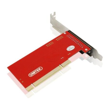 Card PCI-E sang COM 25 UNITEK Y-7505 (Tương thích chuẩn IEEE1284, hỗ trợ chế độ SPP, EPP và ECP)