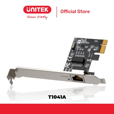 Card PCI-E sang LAN UNITEK T1041A (1000Mbps)