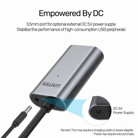 Cáp nối dài Type-C sang USB 3.0 UNITEK U304A (5m, 5Gbps)