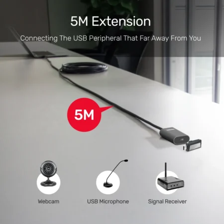 Cáp nối dài Type-C UNITEK U305A (5m, 5Gbps)