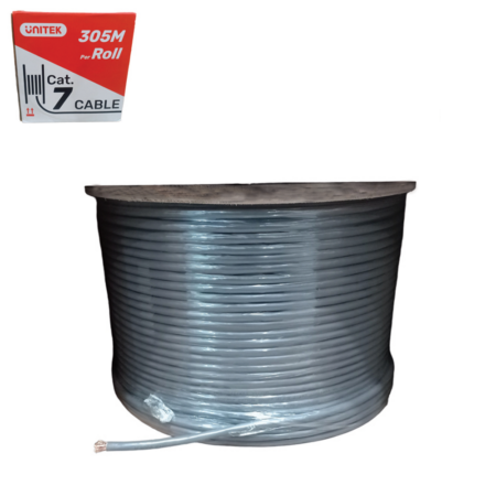 Cáp mạng UTP Cat5 UNITEK C18128AGY (Dây 26AWG, Lõi CCA, 305m)