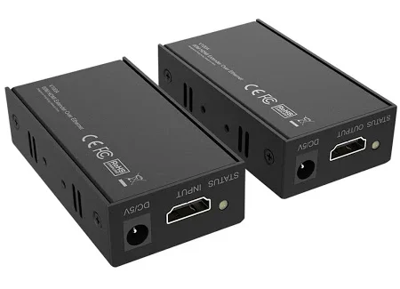 Bộ mở rộng HDMI qua LAN 60m UNITEK V100A (Hỗ trợ 4K@30Hz)