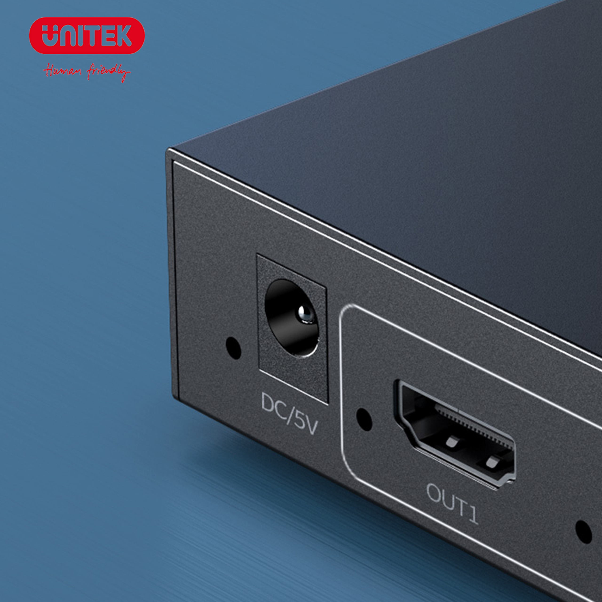 Bộ chia 8 cổng HDMI UNITEK V132A (Hỗ trợ 4K@30Hz)