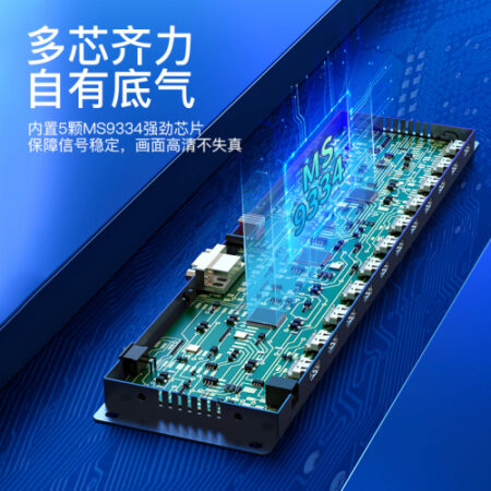 Bộ chia 10 cổng HDMI UNITEK V136A (Hỗ trợ 4K@30Hz)