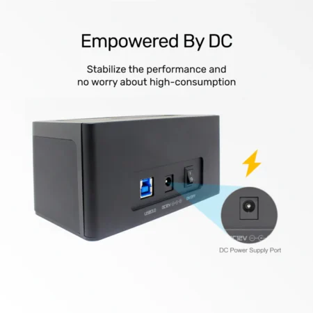 Box ổ cứng USB B 3.0 UNITEK Y-1078 (hỗ trợ 2.5 3.5, 5Gbps)