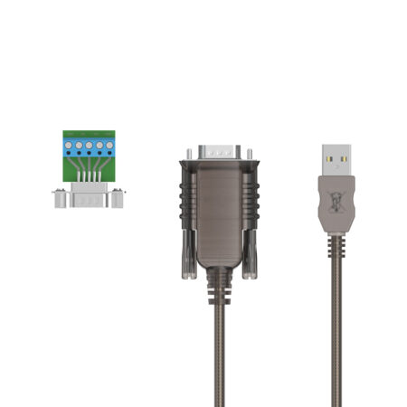 Cáp USB 2.0 sang RS422 RS485 UNITEK Y-108301 (DB9M, dài 1.5M)