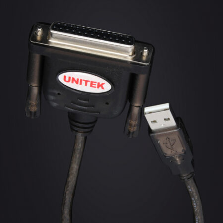 Cáp USB 2.0 sang DB25 UNITEK Y-121 (dài 1.5m)