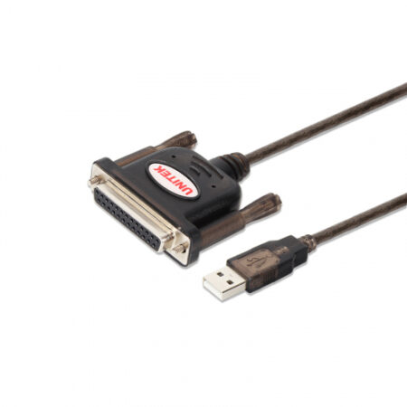 Cáp USB 2.0 sang DB25 UNITEK Y-121 (dài 1.5m)