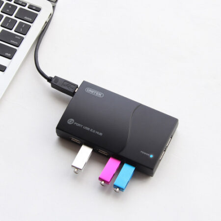 Hub USB 2.0 13 cổng UNITEK Y-2132 (480Mbps, nguồn 5V-4A)