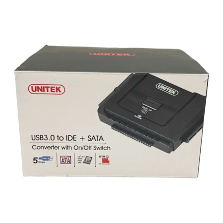 Cáp USB 3.0 sang SATA UNITEK Y-3321 (SATA/IDE, 2.5 và 3.5)