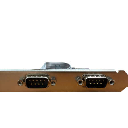 Card PCI-E sang 2 cổng RS-232 DB9 UNITEK Y-7504BBK01 (Tương thích với Windows XP/Vista/7/8.x/10/11 (32/64-bit) và Linux)