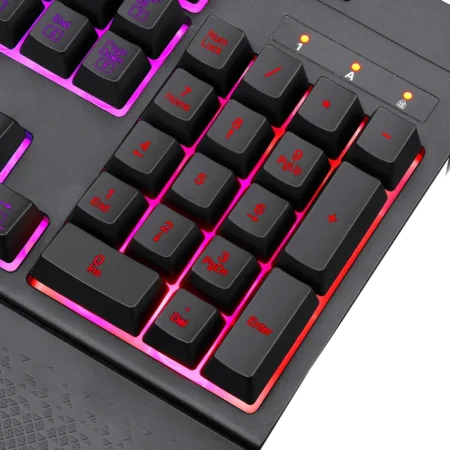 Bàn Phím Giả Cơ Gaming Shiva Redragon K512 (RGB, Full size)