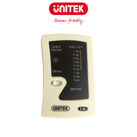 Bộ kiểm tra mạng UNITEK OT40GY (Nguồn: Pin 9V)