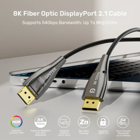 Dây Cáp Displayport 2.1 Unitek C1631ABK01
