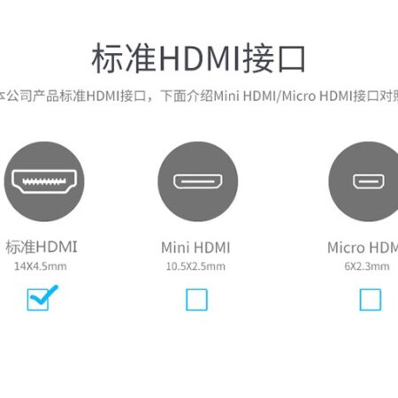 Cáp nối dài HDMI 1.4 UNITEK Y-C (hỗ trợ 4k@30Hz, 1m-3m)