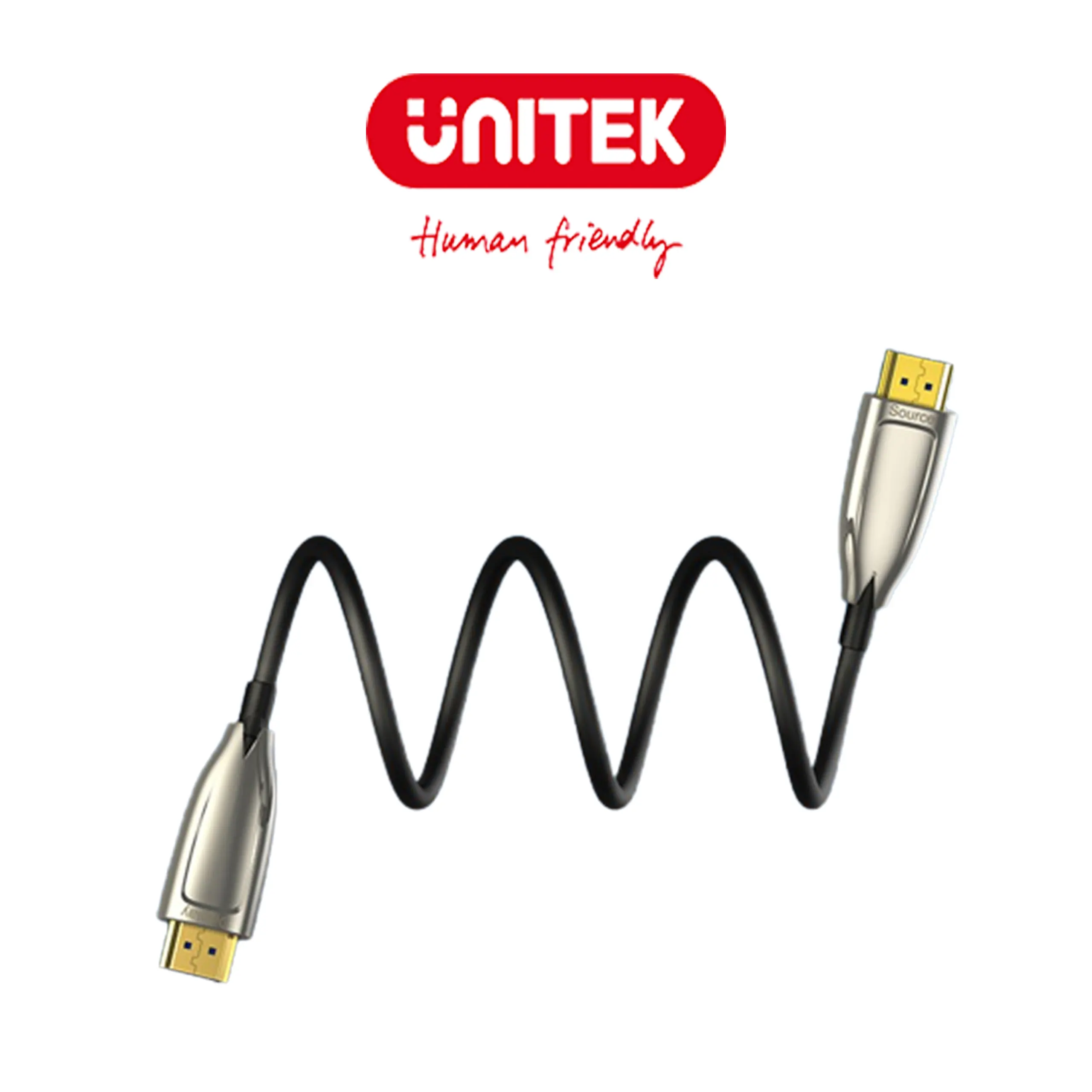 Dây cáp quang HDMI 2.0 Unitek CNI (Hỗ trợ 4K@60Hz, 3D, HDR, 18 Gbps)