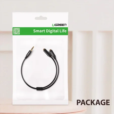 Dây chuyển Audio 3.5mm 1 ra 2 Ugreen AV134