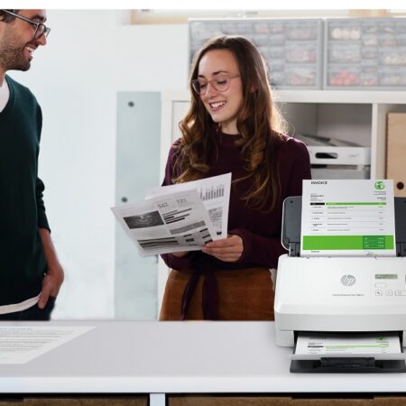 Máy scan HP ScanJet Enterprise Flow 5000 s5 6FW09A (PDF, A4, 65 trang/phút, 130 hình/phút, USB)