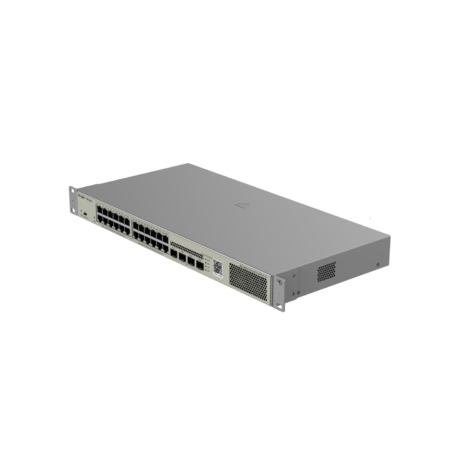 Switch Layer 2 Ruijie Reyee RG-NBS3100-24GT4SFP-P-V2 ((24) Port PoE+ 1Gb, 4 Uplink SFP 1G, 370W, 56 Gbps)