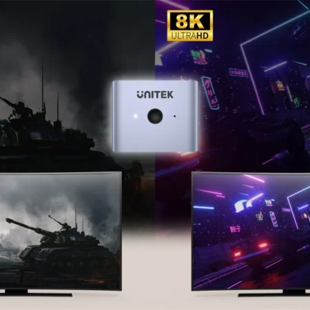 Bộ chuyển đổi DisplayPort 2 ra 1 UNITEK V1609A