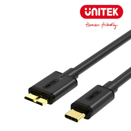 Cáp chuyển Type-C sang Micro-B 3.0 UNITEK Y-C475BBK (dài 1m)