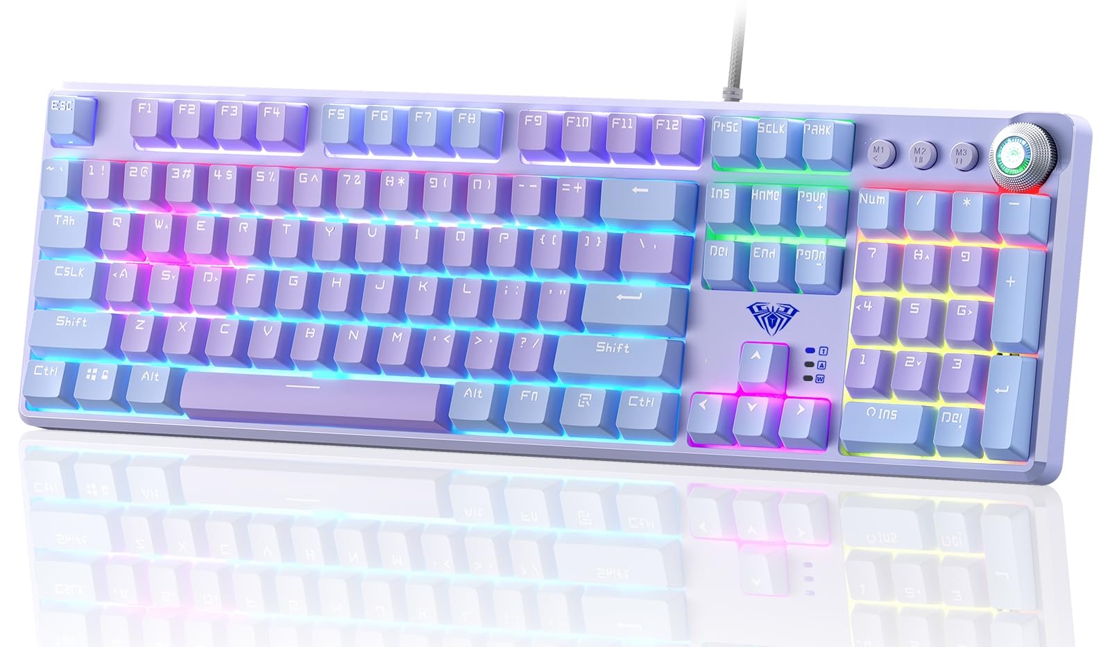 Bàn phím cơ AULA F2088 Pro (Blue Switch, Full size)