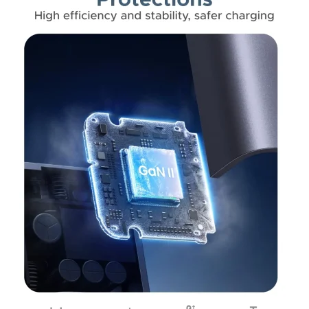 Củ Sạc Type-C Pro 45W UGREEN 25418 (Nexode, Màn hình hiển thị thông minh)