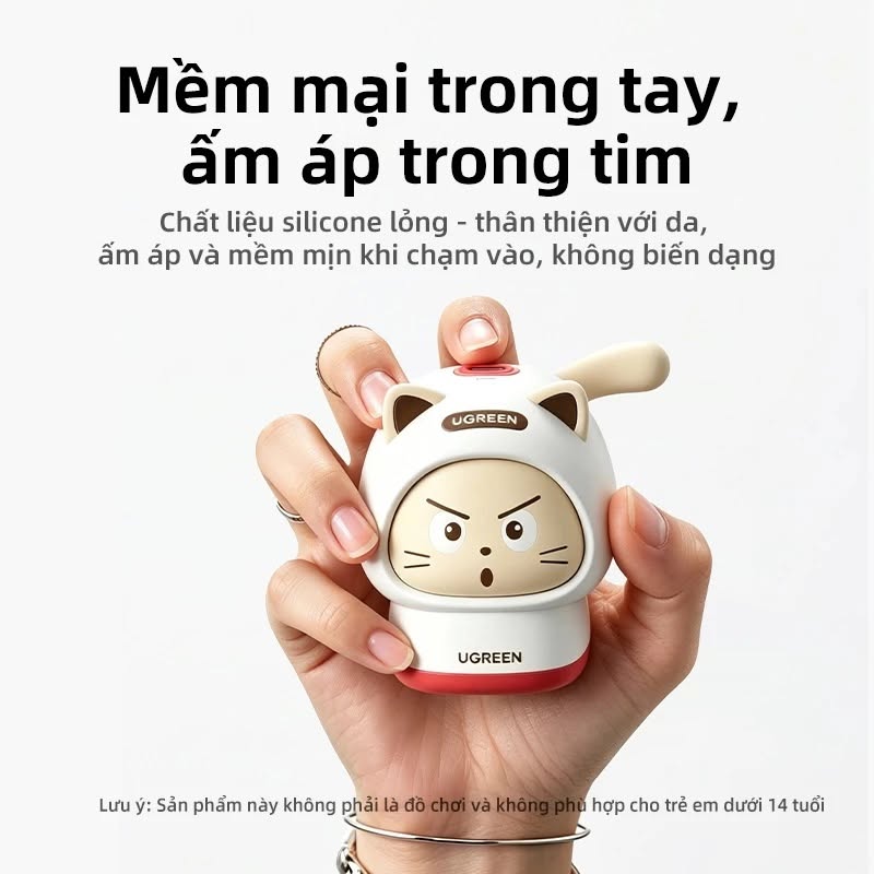 Củ sạc 45W Type-C Cat Theme Ugreen X640 (GaN, PD 3.0)