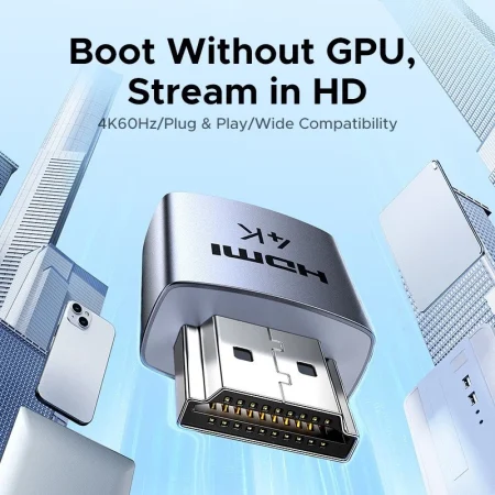Đầu cắm HDMI giả lập EDID Ugreen 95994 (4k@60hz, 4pcs)
