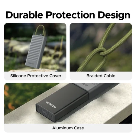 Đầu đọc thẻ nhớ SD TF Ugreen 55899 (11 khe đựng thẻ nhớ, USB A -Type C, đọc và ghi đồng thời 2 thẻ)