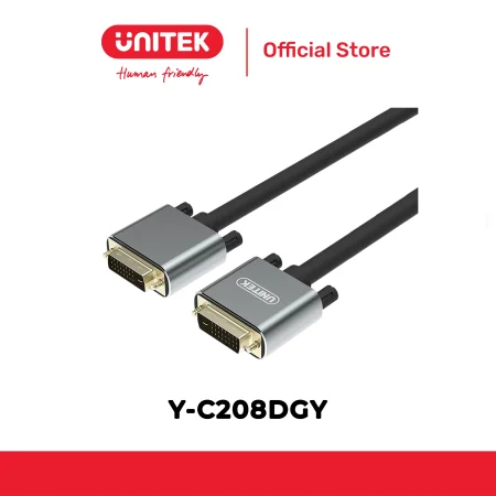 Dây cáp DVI 24+1 Unitek Y-DGY (Hỗ trợ 1080p@144Hz)