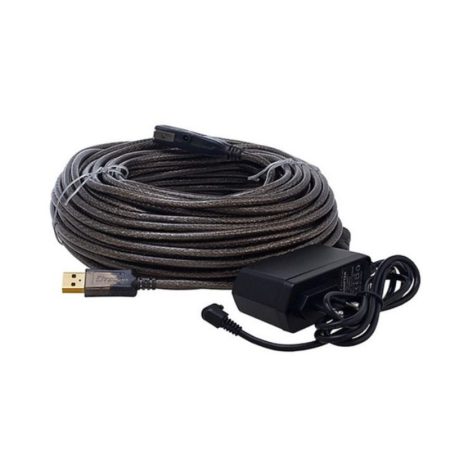 Cáp nối dài USB 2.0 Dtech DT-5042 (có IC, 480Mbps, 25m)