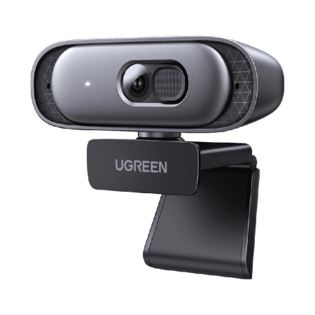 Webcam Ugreen 35626 (Hỗ trợ 2K@30fps, Tự động lấy nét, Micro tích hợp)