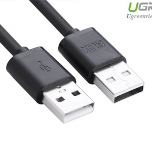 Cáp USB 2.0 2 đầu đực dài 0,25m chính hãng Ugreen 10307 cao cấp