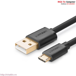 Cáp micro USB dài 25cm chính hãng Ugreen 10834 cao cấp