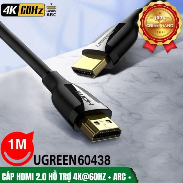 Cap HDMI 2.0 Ugreen 60438 Dai 1M 5