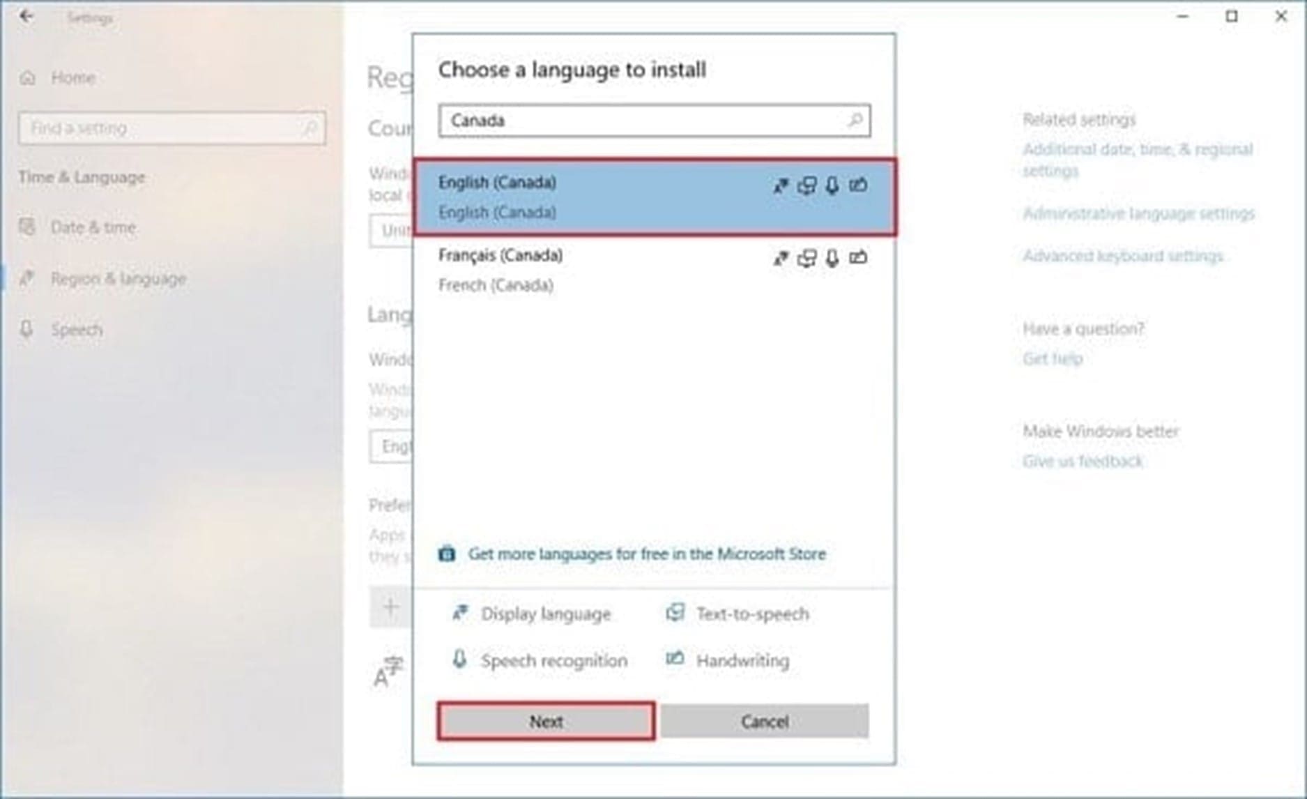 Cách thêm ngôn ngữ trên máy tính Windows 10