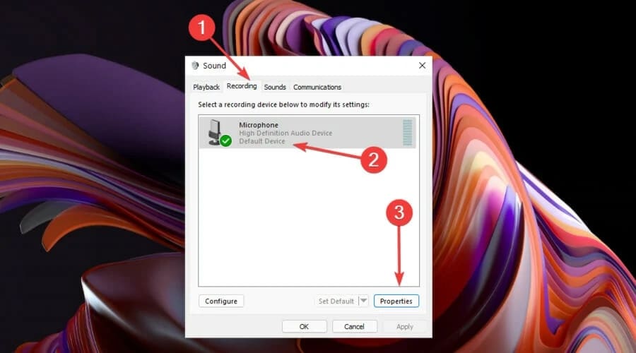 Dễ dàng sửa lỗi micro không hoạt động trong Windows 11