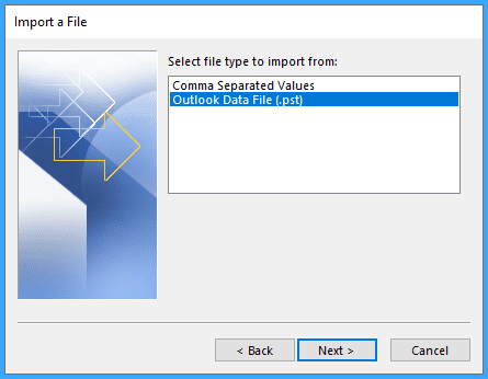 Thực hiện Backup và Restore Email trên Outlook