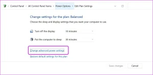 change power settings Fix Windows 11 Not Recognizing USB Devices
