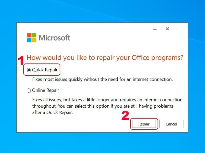 5 cách khắc phục sự cố lỗi Outlook không nhận được mail thành công 13 5 cách khắc phục sự cố lỗi Outlook không nhận được mail thành công