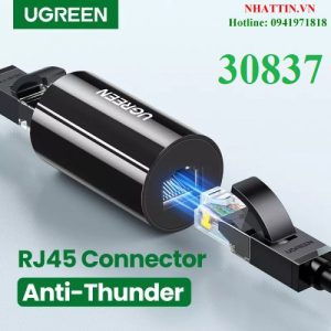 Đầu nối mạng RJ45 tốc độ 10Gbps Ugreen 30837 cao cấp (Có chống sét)