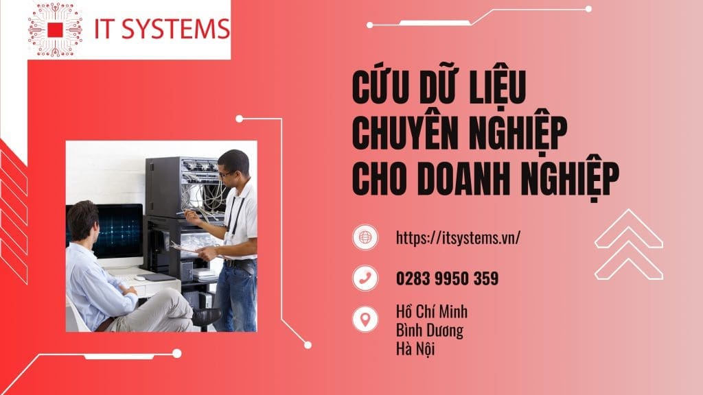 Cứu dữ liệu chuyên nghiệp cho doanh nghiệp