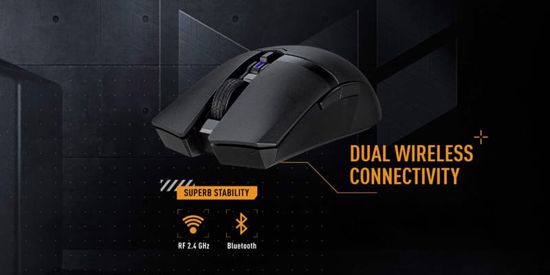 Chuột Gaming không dây Asus TUF Gaming M4 Wireless 90MP02F0-BMUA00
