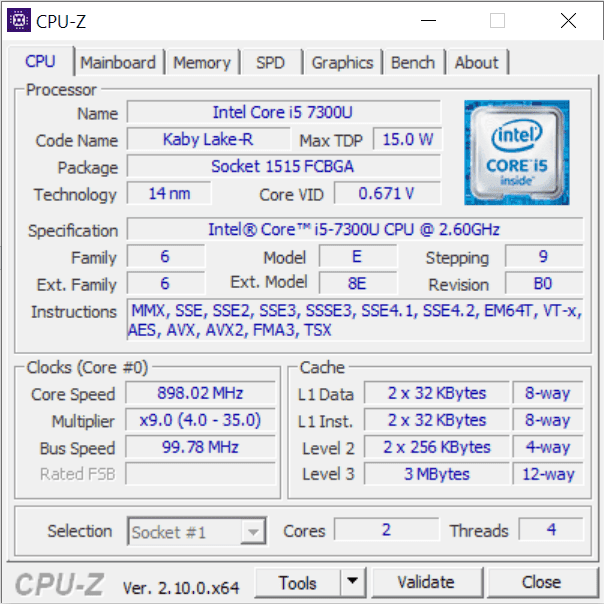 Hướng dẫn kiểm tra phần cứng máy tính năm 2024 22 thông số và phần cứng CPU