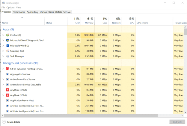Hướng dẫn kiểm tra phần cứng máy tính năm 2024 18 hình ảnh task manager để kiểm tra phần cứng máy tính
