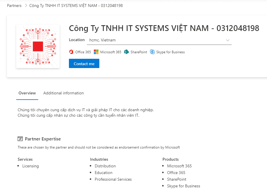 Microsoft as a Strategic Partner of IT Systems Vietnam