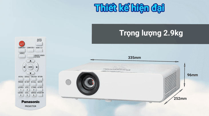Máy chiếu Panasonic PT-LB306 (3100 Lumens, 1024×768)